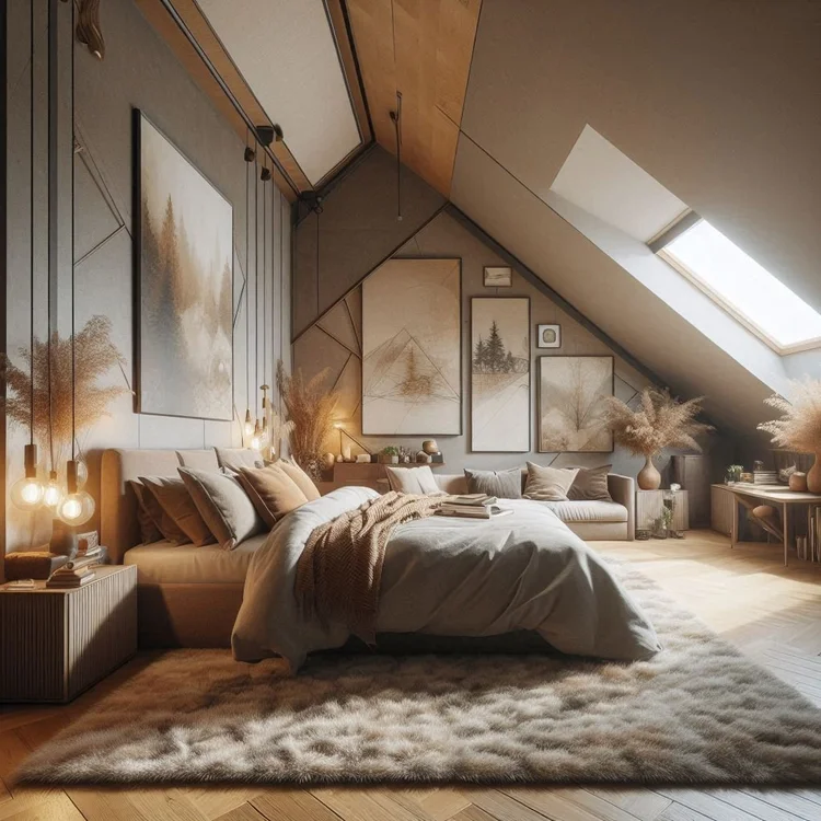 15 Low Sloped Ceiling Bedroom Ideas for a Cozy and Spacious Feel - Image 5